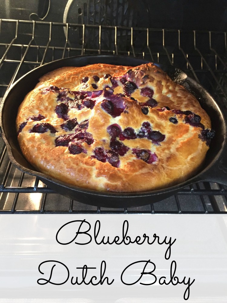 Blueberry Dutch Baby