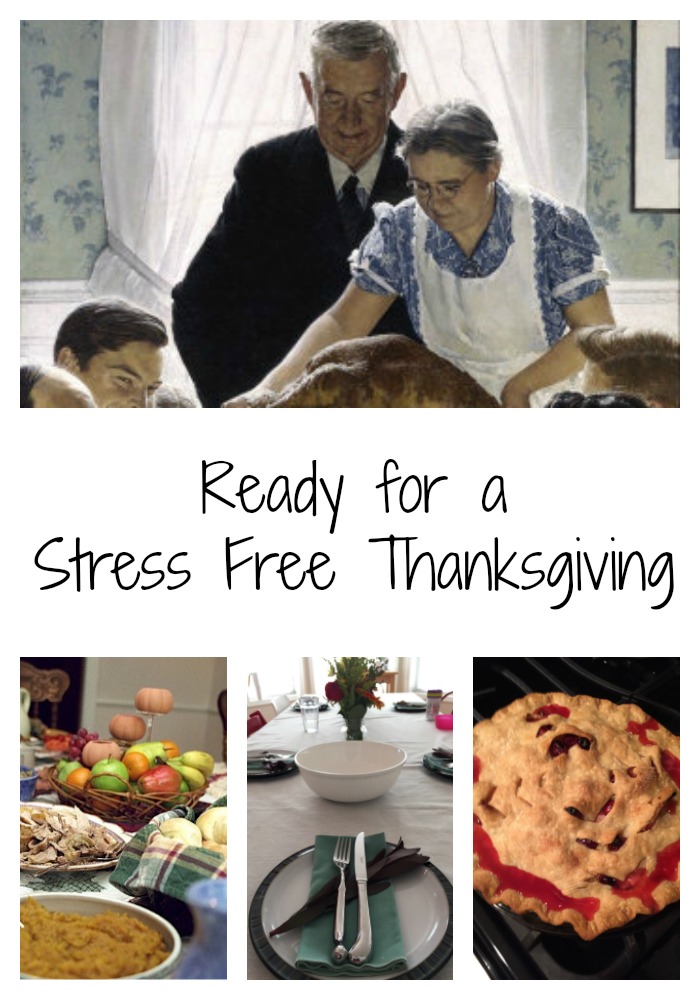 Stress Free Thanksgiving