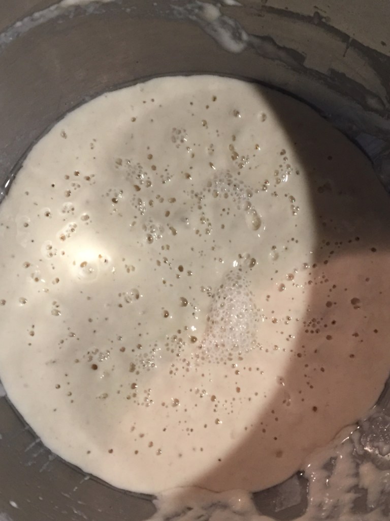 Making a sourdough starter was much easier than I thought.