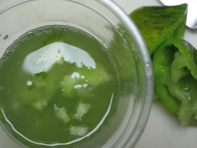 Add about 1 cup of water to the cup.