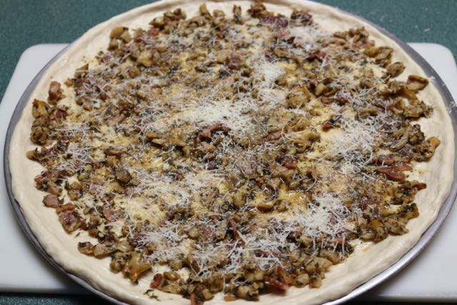 Sprinkle Parmesan on top.