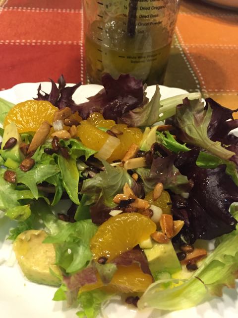 Mandarin Avocado Salad