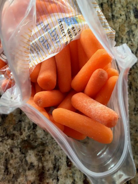 baby carrots really soaked in chlorine
