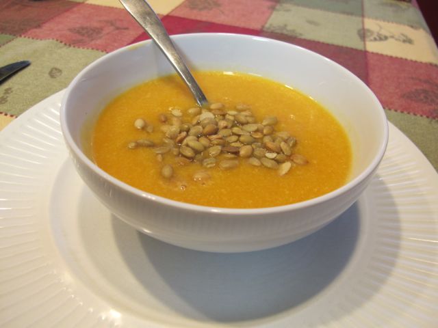 soup, winter squash