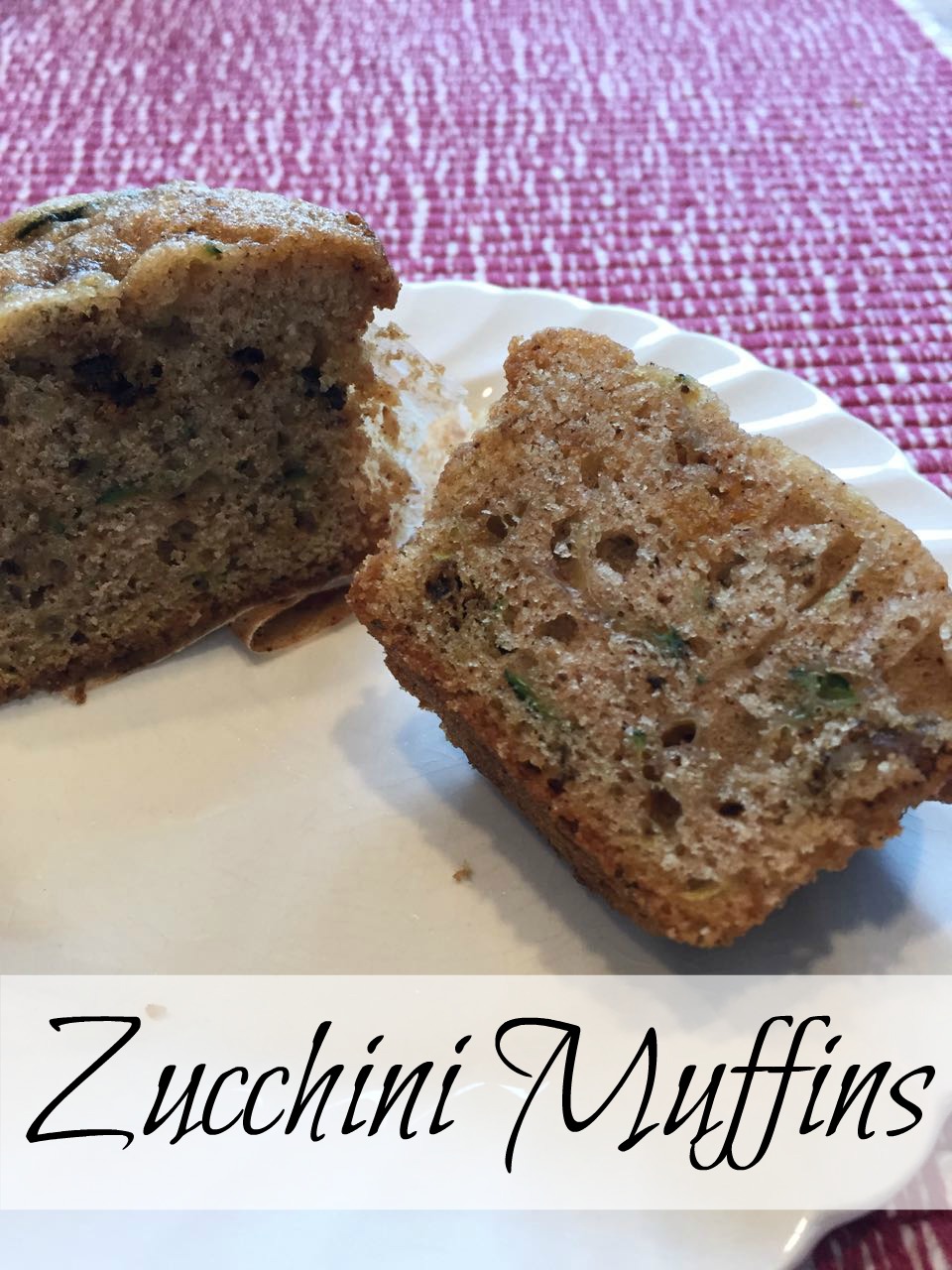 zucchini muffins