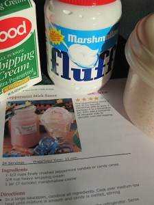 peppermint sauce, prudent living