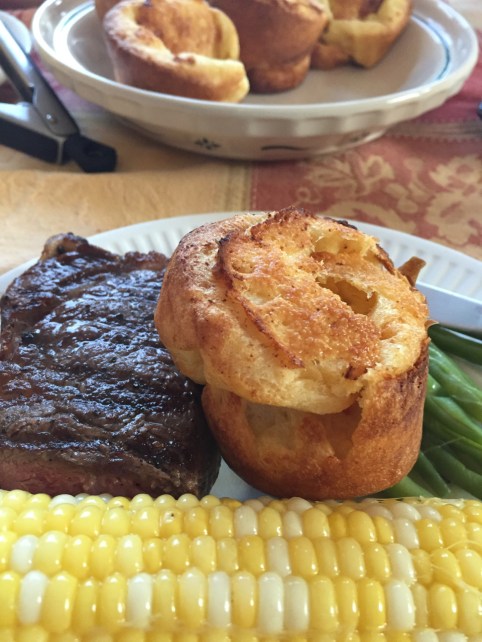 popovers in a muffin tin