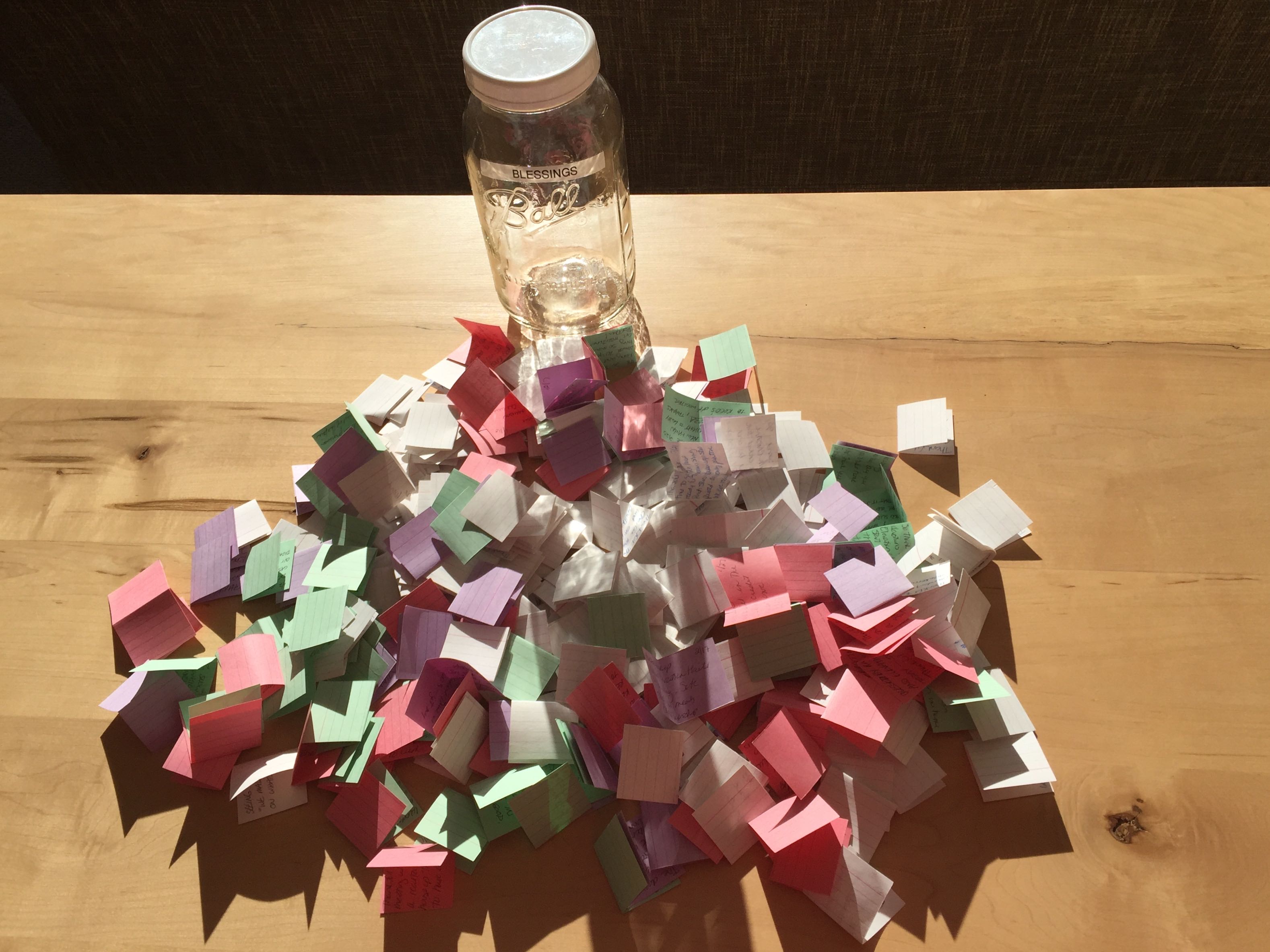 blessing jar