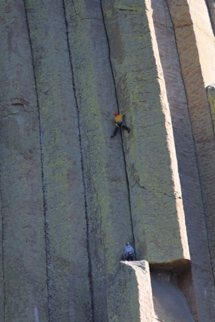 Climbing Devil's Tower