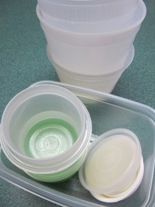 pantry challenge, freezer containers