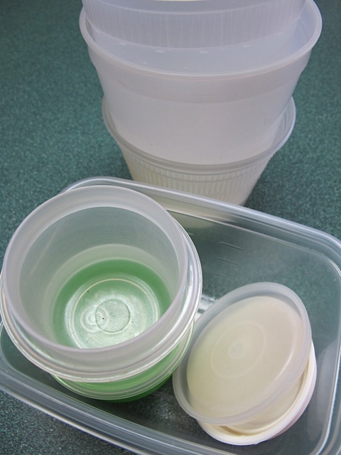 pantry challenge, freezer containers