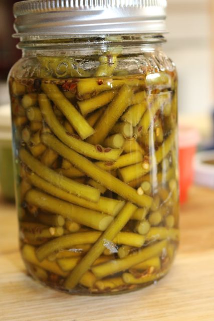 Garlic Scape Pickles