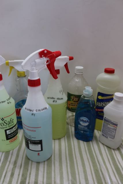 Make your own window cleaner!