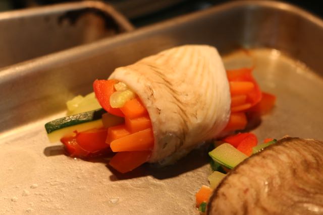 Vegetable Stuffed fish