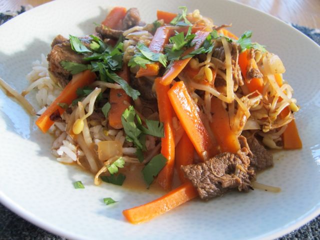 Thai Coconut Beef Stir-Fry