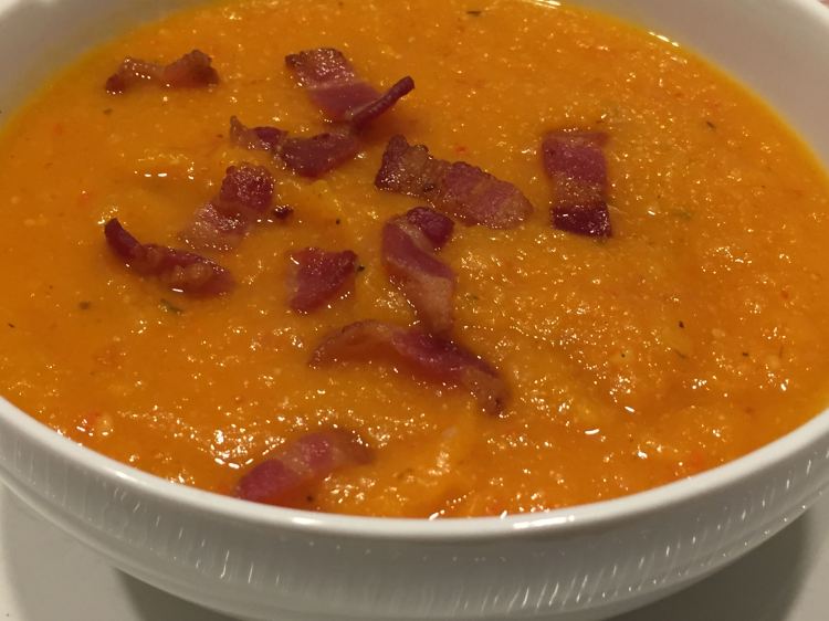 smoky butternut squash soup