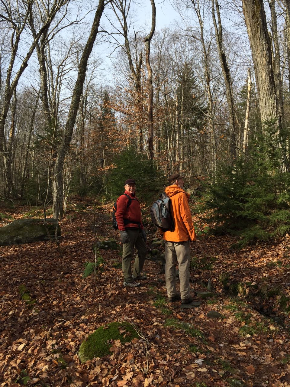hiking during hunting season