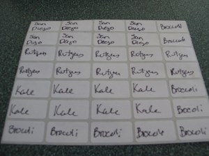 labels, plants, prudent living.