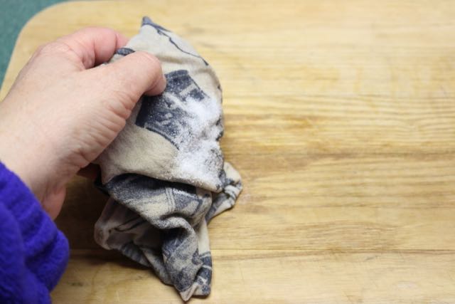 Clean your cutting board.