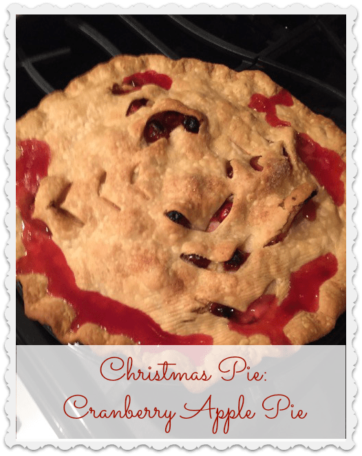 Christmas Pies, Cranberry Apple Pie