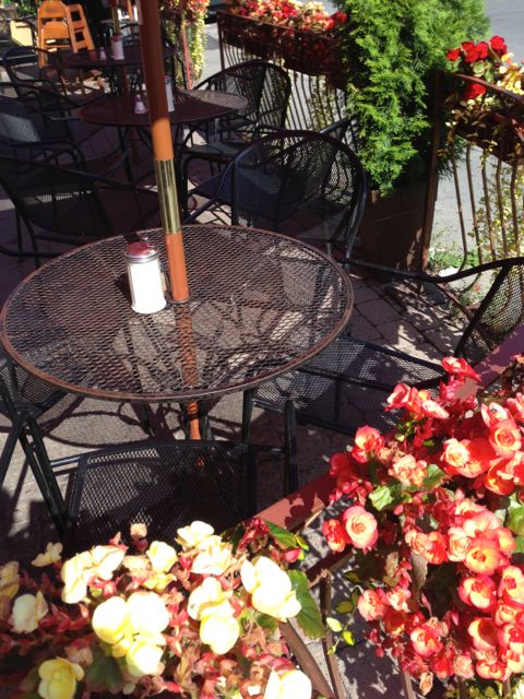 A perfect spot for breakfast!