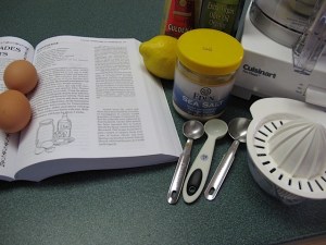 mayonnaise, homemade, prudent living