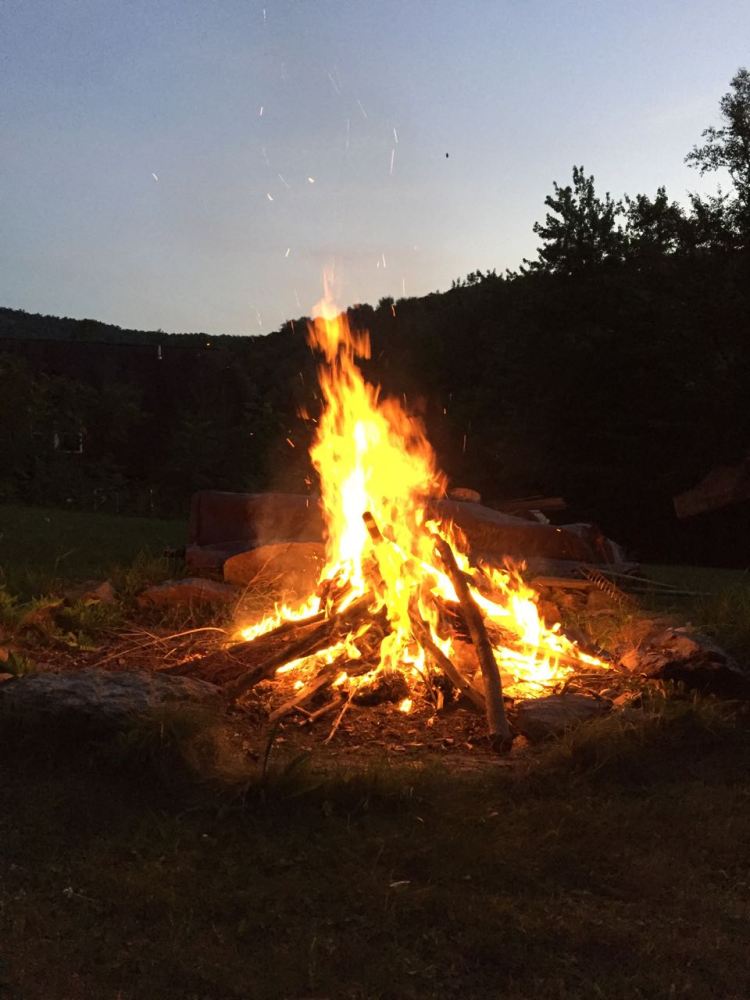 joys of a campfire