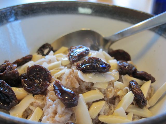Warm Farro Cereal