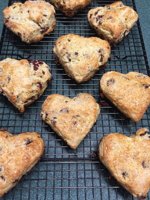 Cranberry Orange Scones