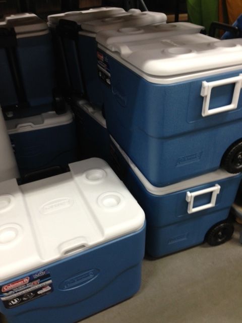 Coolers can be a bargain this month.