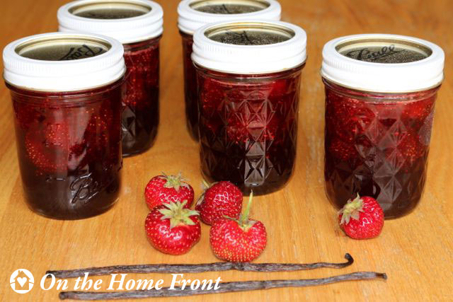 Whole Strawberries in Vanilla Syrup