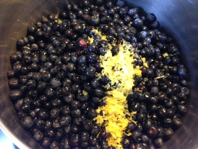 Combine ingredients in a large pan.