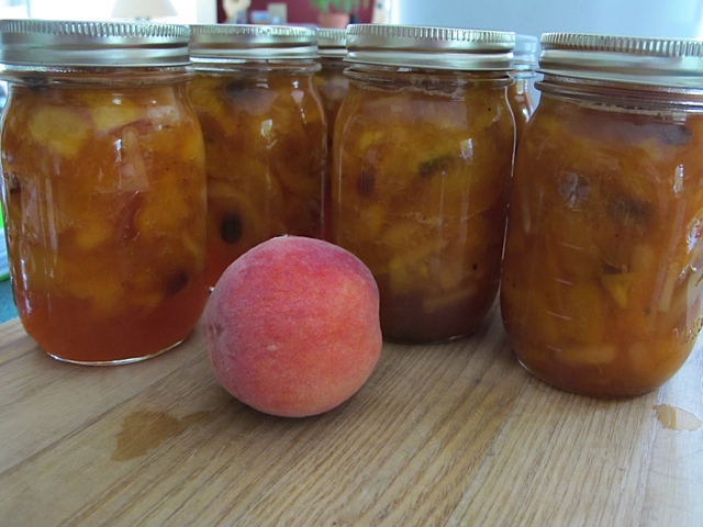 peaches, pies, prudent living