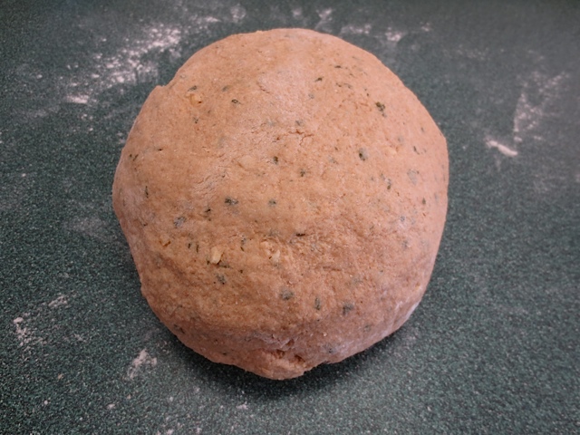 Dog biscuit dough. dog biscuits, homemade