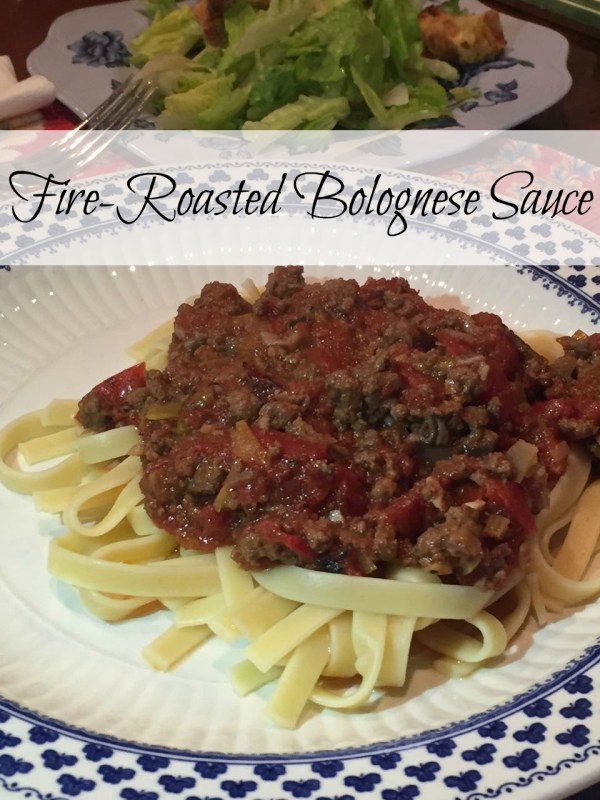 Fire-Roasted Bolognese Sauce