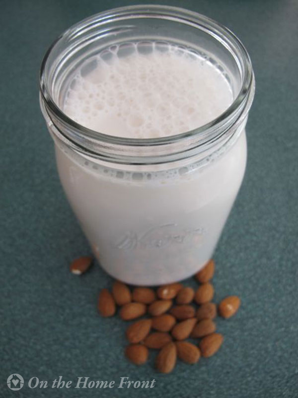 Making Almond Milk