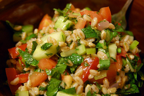 farro salad