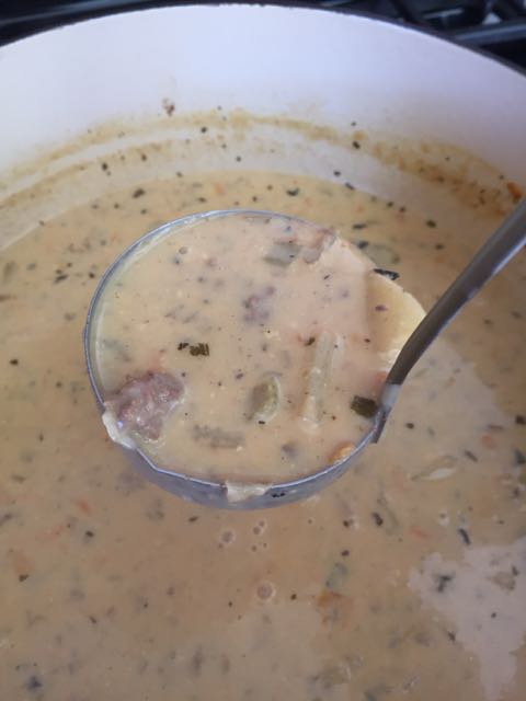 best ever cheeseburger soup