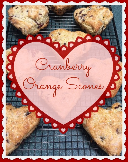 Cranberry Orange Scones