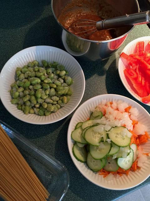 Edamame Noodle Salad