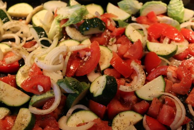 Vegetables for roasting