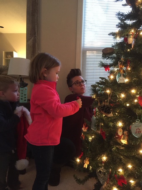 tree decorating