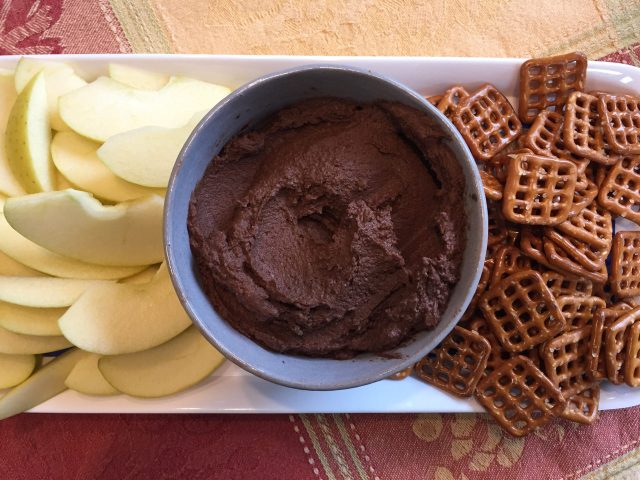 chocolate hummus