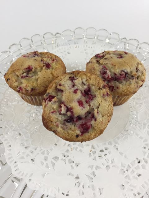 Cranberry Vanilla Muffins 