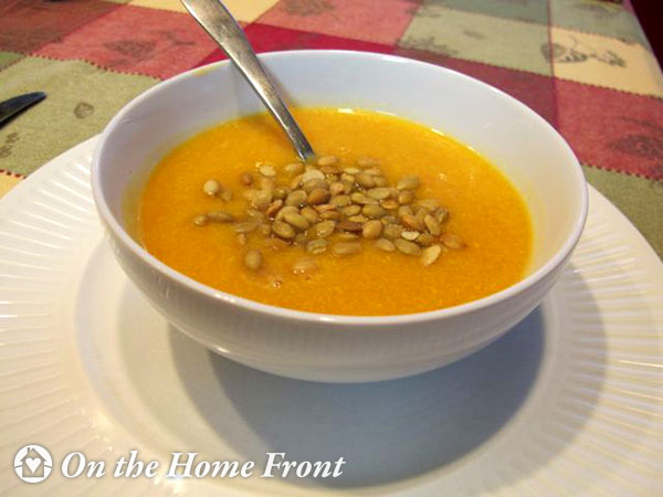 soup, winter squash