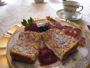 breakfast, French toast