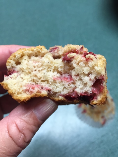 strawberry muffin