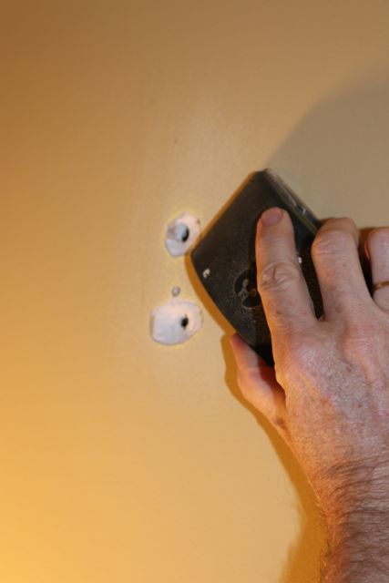 You will need some sanding paper.