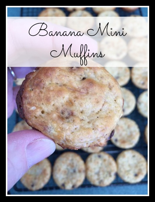 Banana Mini Muffins