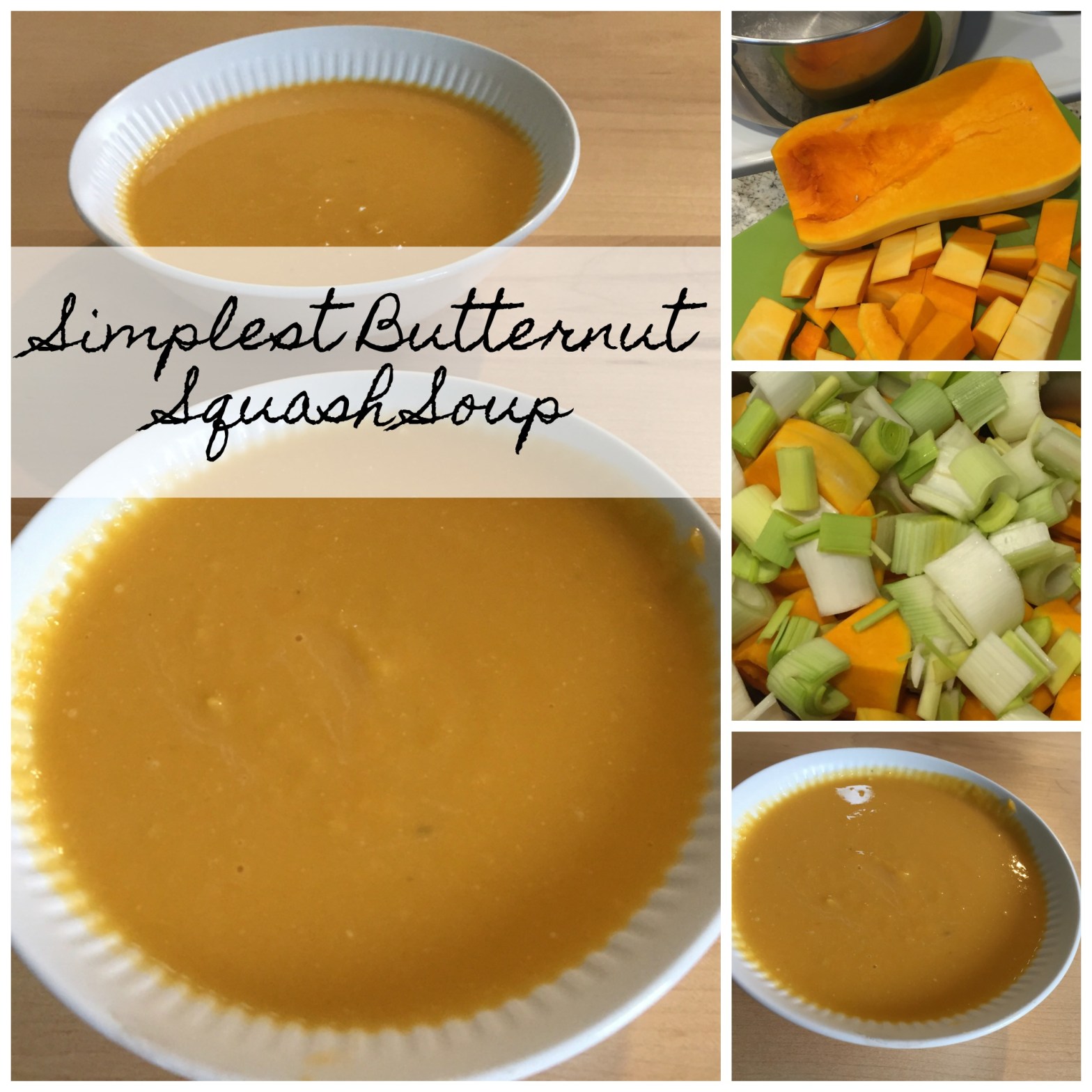simplest butternut squash soup